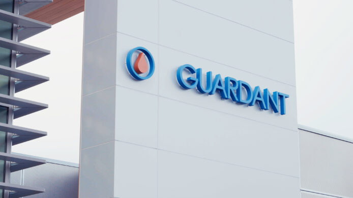 Guardant signage outside company headquarters